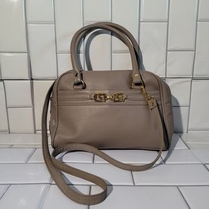 PARTNERS MERVYNS Vintage Leather Purse Satchel with Detachable Shoulder StrapCo